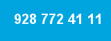 928 772 41 11